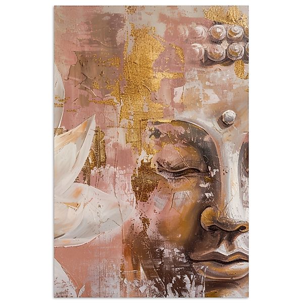 MuchoWow Poster Buddha - Blume - günstig online kaufen