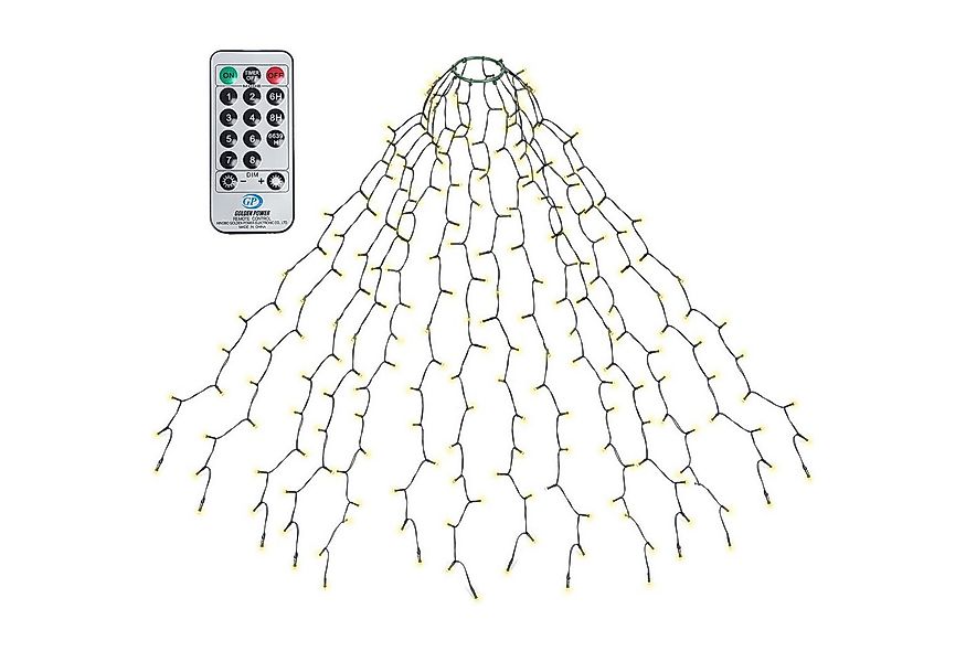 Salcar LED-Lichterkette LED Lichterkette Weihnachtsbaum mit Ring weihnachts günstig online kaufen