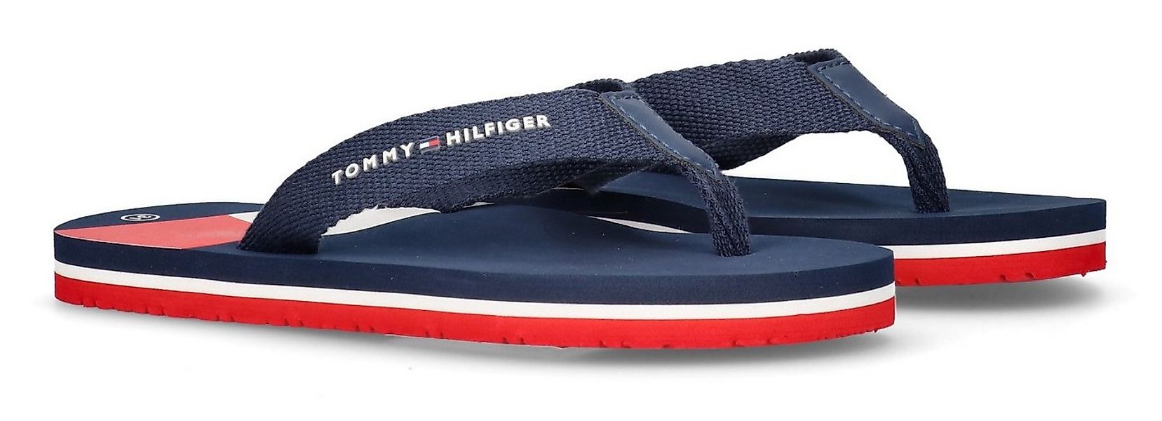 Tommy Hilfiger Zehentrenner, Slides, Sandale mit Zehensteg günstig online kaufen