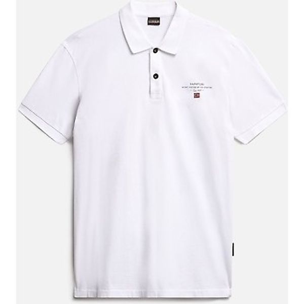 Napapijri  T-Shirts & Poloshirts ELBAS JERSEY - NP0A4GB4-002 BRIGHT WHITE günstig online kaufen