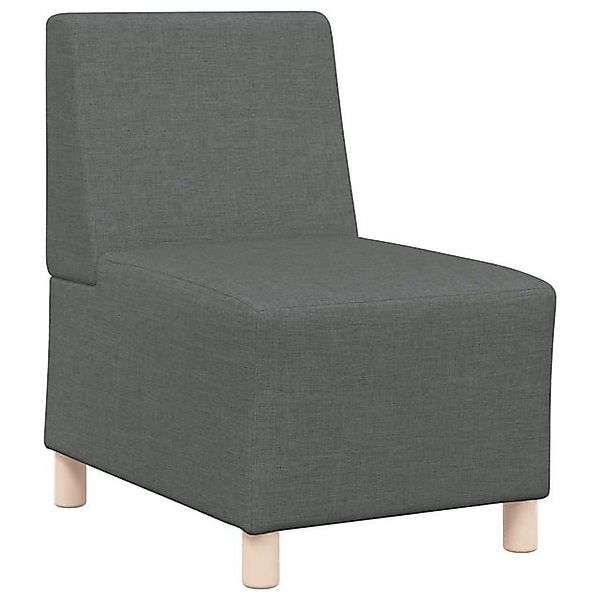 vidaXL Sofa Sessel Dunkelgrau 55 cm Stoff günstig online kaufen