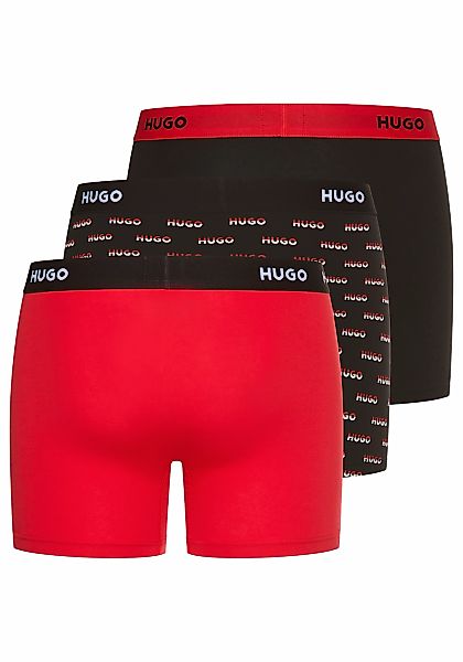 HUGO Boxershorts BOXERBR TRPLT DESIGN Markenlogo günstig online kaufen