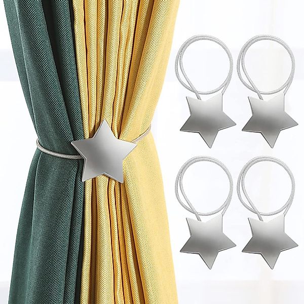 Coonoor Raffhalter Magnetische Vorhang-Raffhalter,dekorative Vorhanghalter günstig online kaufen