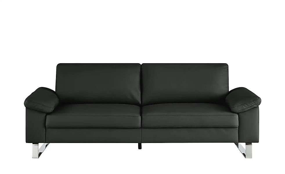 Max Schelling Ledersofa aus Echtleder Maximum ¦ schwarz ¦ Maße (cm): B: 224 günstig online kaufen