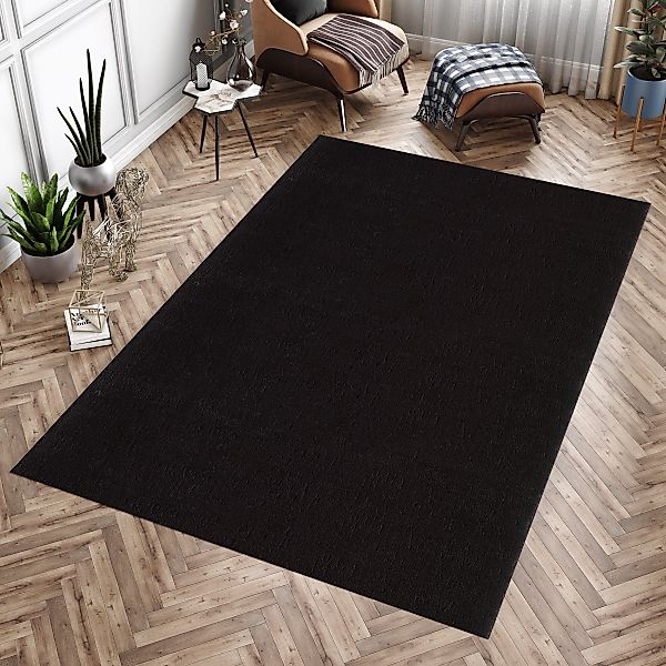 Carpettex Hochflor-Teppich Unicolor - Einfarbig, Läufer, günstig online kaufen