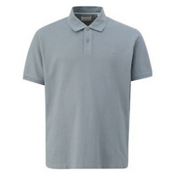 s.Oliver Poloshirt aus Baumwolle Farbe dunkelgrau Größe: 4XL günstig online kaufen