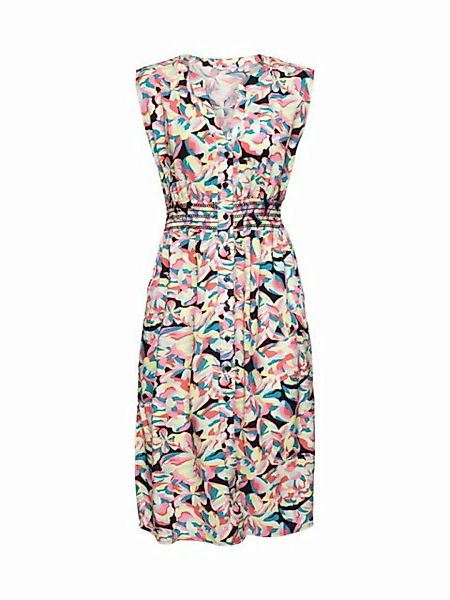 Esprit Strandkleid Strandkleid mit floralem Allover-Print günstig online kaufen