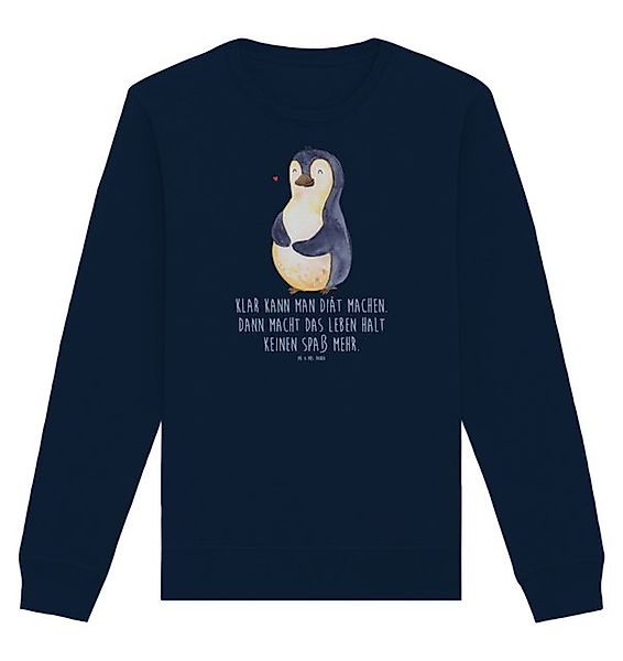 Mr. & Mrs. Panda Longpullover Pinguin Diät Größe M - French Navy - Geschenk günstig online kaufen