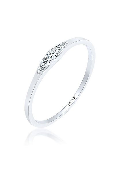 Elli DIAMONDS Verlobungsring Verlobungsring Diamant (0.09 ct) 925 Silber günstig online kaufen