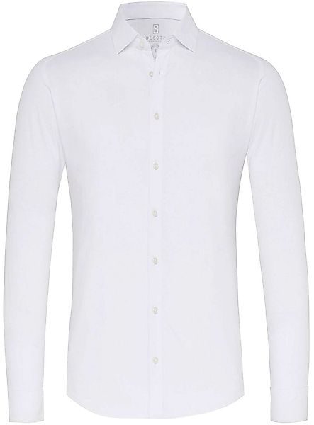 Desoto Hemd Bügelfrei Jersey Weiß - Größe XS günstig online kaufen