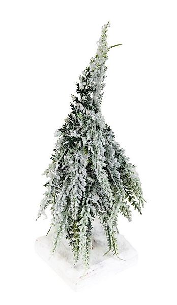 Kunstbaum Tannenbäumchen mit dickem Schnee - Dekotanne Weihnachtsbaum künst günstig online kaufen