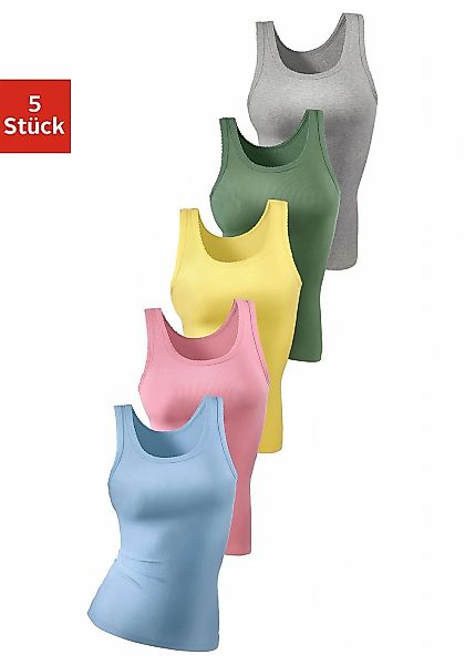 petite fleur Unterhemd, aus weicher Doppelripp-Qualität, Tanktop, Unterzieh günstig online kaufen