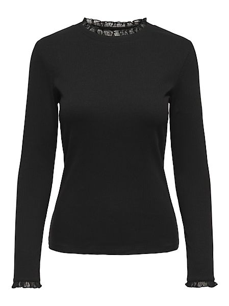 ONLY Langarmshirt ONLLESLIE L/S LACE MIX günstig online kaufen