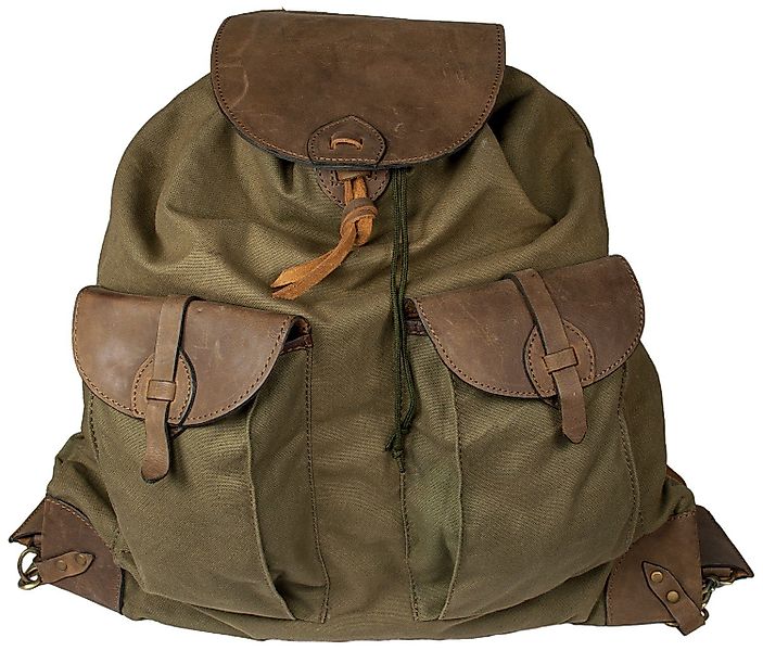 Hubertus® Hunting Trekkingrucksack Jagdrucksack "Canvas" oliv günstig online kaufen