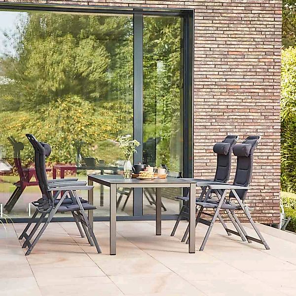 Siena Garden Garten-Essgruppe "Premium" 5 Stk. tlg. günstig online kaufen