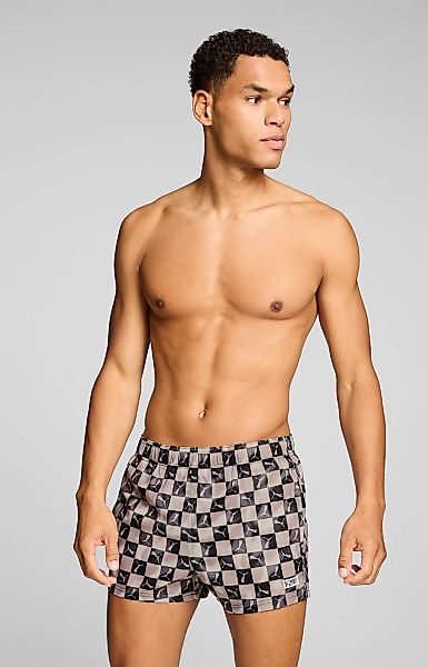 PUMA Badeshorts "PUMA SWIM MEN PRINTED CAT SHORT SHORTS" mit Gummizug und s günstig online kaufen