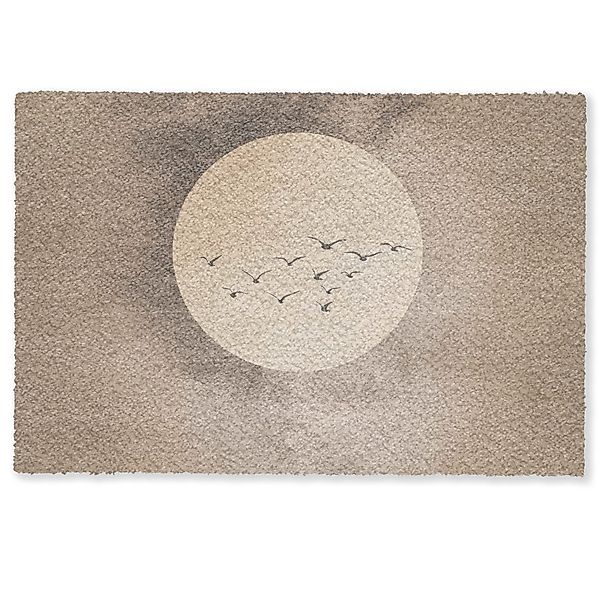 MuchoWow Fußmatte Vogel - Beige - günstig online kaufen
