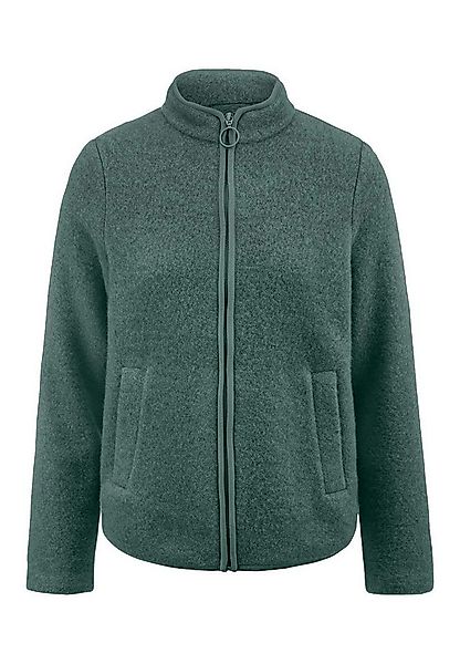 Hessnatur Fleecejacke Regular aus reiner Bio-Merinowolle (1-St) günstig online kaufen