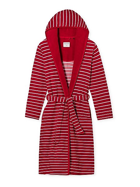 Schiesser Bademantel Feather Terry, Bade-mantel sauna Morgen-mantel günstig online kaufen