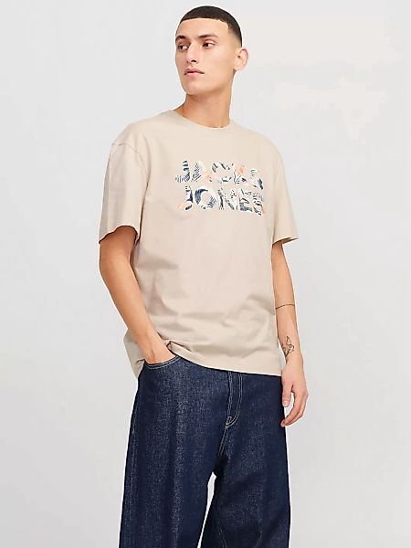 Jack & Jones Rundhalsshirt "JJEBRYAN CORP LOGO TEE SS O-NECK NOOS", mit Log günstig online kaufen