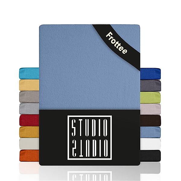 STUDIO Spannbettlaken Frottee, viele Größen, Baumwolle, weich & kuschelig, günstig online kaufen