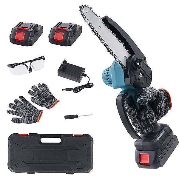 PODOFO Elektro-Kettensäge 12/6" Akku-Kettensäge bürstenlos Power günstig online kaufen