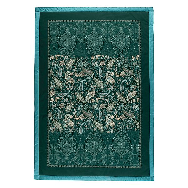 Bassetti Granfoulard Plaid Decke Wohndecke Monnalisa V1 grün 135x190 günstig online kaufen