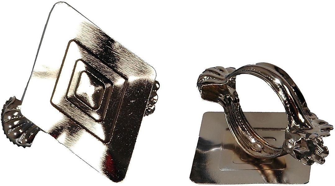 Liedeco Dekoklammer Rhombus, Gardinen, Vorhänge, (Packung, günstig online kaufen