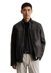 Marc O'Polo Lederjacke im Biker-Stil, kleiner günstig online kaufen