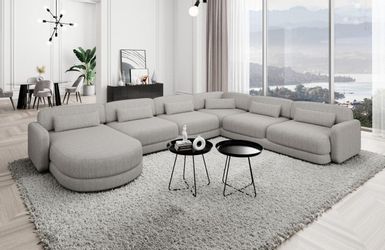 Sofa Dreams Wohnlandschaft Stoff Polstersofa Luxus günstig online kaufen