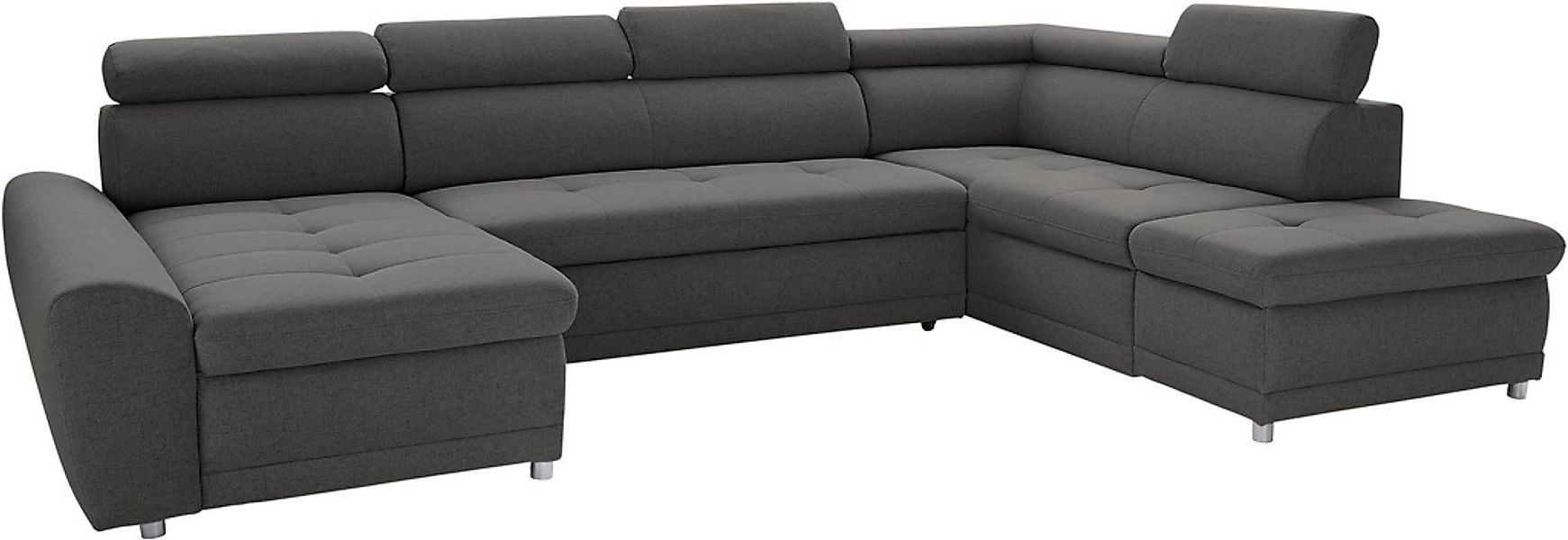 sit&more Wohnlandschaft "Riva U-Form" wahlweise mit Bettfunktion günstig online kaufen