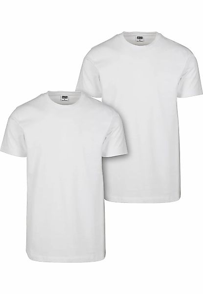 URBAN CLASSICS T-Shirt "Urban Classics Herren Basic Tee 2-Pack" 1 Stk. tlg. günstig online kaufen