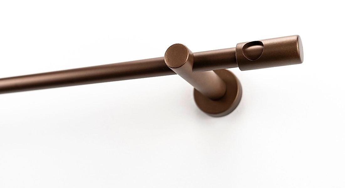 GARESA Gardinenstange "PANDRI" Ø 20 mm 1 läufig-läufig Wunschmaßlänge Vorha günstig online kaufen