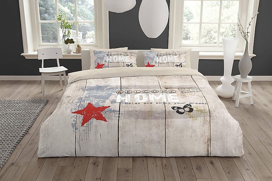 Homeshopping24 | Bettbezug Willkommen Zuhause günstig online kaufen