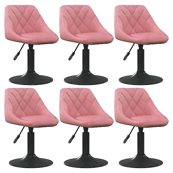 vidaXL Esszimmerstuhl Esszimmerstühle 6 Stk. Drehbar günstig online kaufen