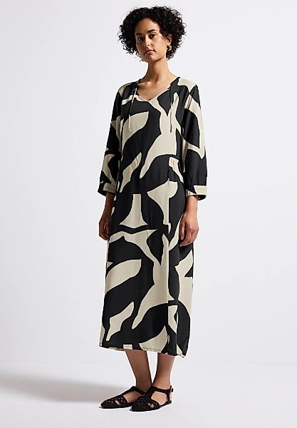 STREET ONE Midikleid Ohne Taschen mit Print günstig online kaufen