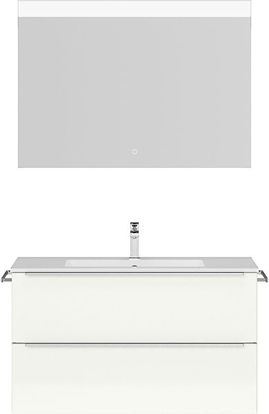 nobilia Badmöbel-Set "Levere" vormontiert, mit Soft-Close, 2 Stk. tlg. günstig online kaufen