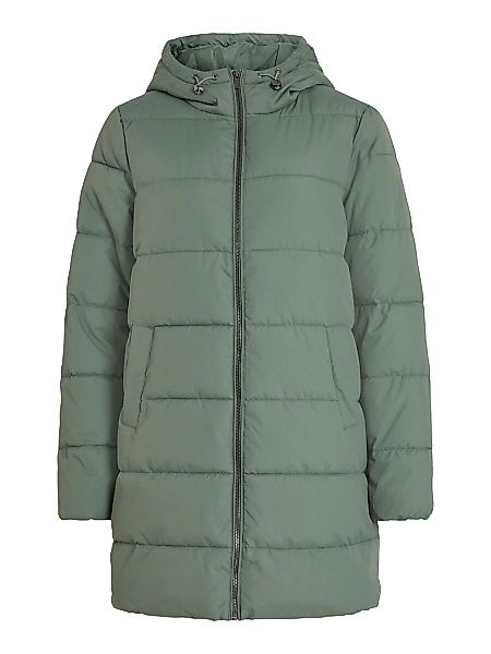 VILA Mit Kapuze Puffer- Mantel Damen Grün günstig online kaufen
