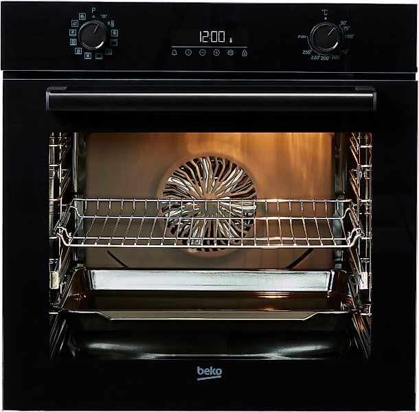 BEKO Einbaubackofen "BBIM17300B" mit 1-fach-Teleskopauszug mit SteamShine m günstig online kaufen