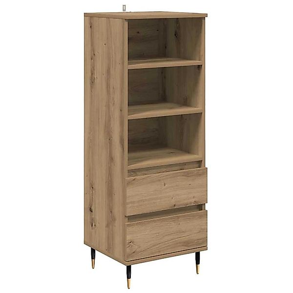 vidaXL Highboard Artisan-Eiche 40 x 36 x 110 cm Holzwerkstoff 882733 günstig online kaufen