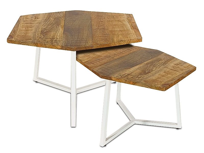 Amagohome Couchtisch Couchtisch Set 2 Stück günstig online kaufen