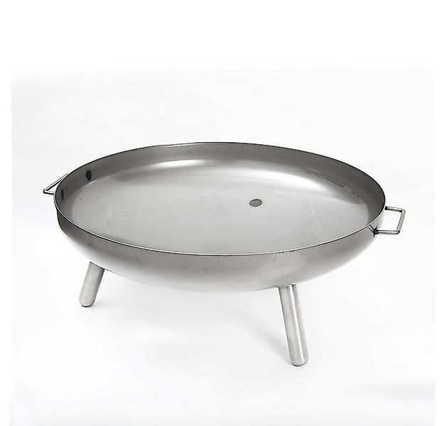 Czaja Feuerstelle Feuerschale aus Edelstahl 80 cm Berlin - mit Wasserablauf günstig online kaufen