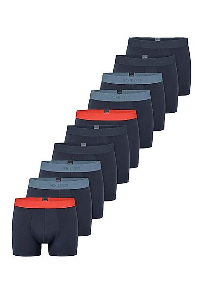 Schiesser Retro Boxer 10er Pack 95/5 Organic Cotton (Spar-Set) Retro Short günstig online kaufen