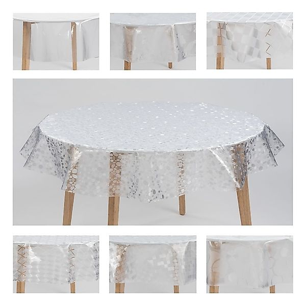 laro Tischdecke Tischdecke rund transparent – günstig online kaufen