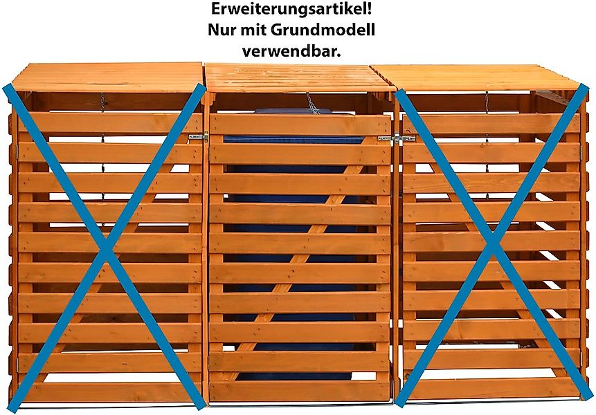 promadino Mülltonnenbox "Vario V Erweiterung" besonders robust aus zertifiz günstig online kaufen