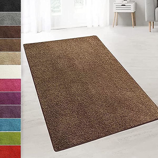 Karat Teppich Shaggy-Teppich Barcelona, ringsum gekettelt günstig online kaufen