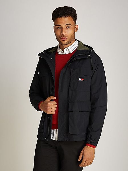 Tommy Jeans Sommerjacke TJM UTILITY PARKA mit Logoprägung günstig online kaufen