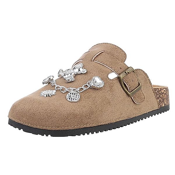 Ital-Design Damen Mules Freizeit Pantolette (88930432) günstig online kaufen