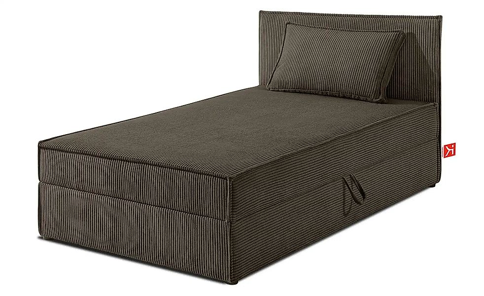 KONSIMO Boxbett mit Stauraum  H2 Roti ¦ braun ¦ Maße (cm): B: 105 H: 89 Bet günstig online kaufen
