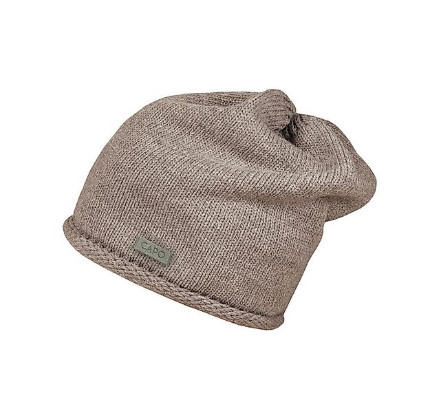CAPO Strickmütze Beanie, Kaschmir-Touch Strick, Rollrand (1-St) günstig online kaufen